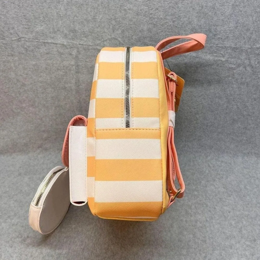 Pokemon Pikachu Mini Backpack Yellow Striped Poke‎ Ball Coin Purse NWT